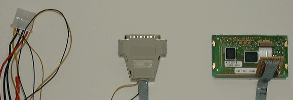 complete assembled SED1531 display